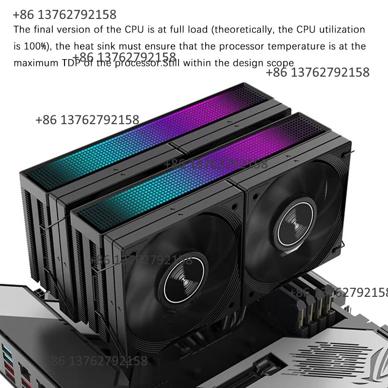 JIUSHARK JF15K Pendingin CPU D - Cpu Air Cooler Dual Tower 6 Heatpipe ulasan dan harga