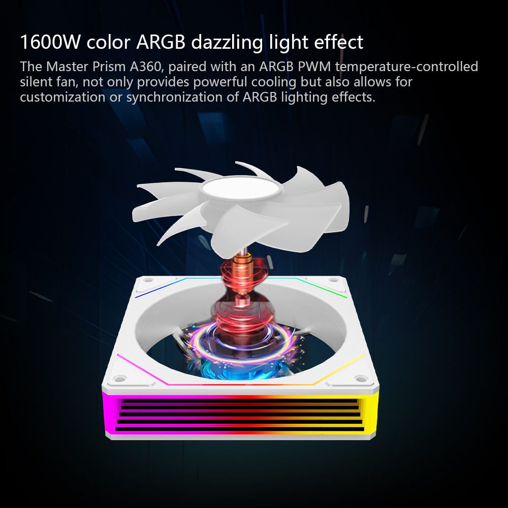 ZeroMaster 360mm AIO ARGB Pend - Aio Liquid Cooler 360Mm Argb ulasan dan harga