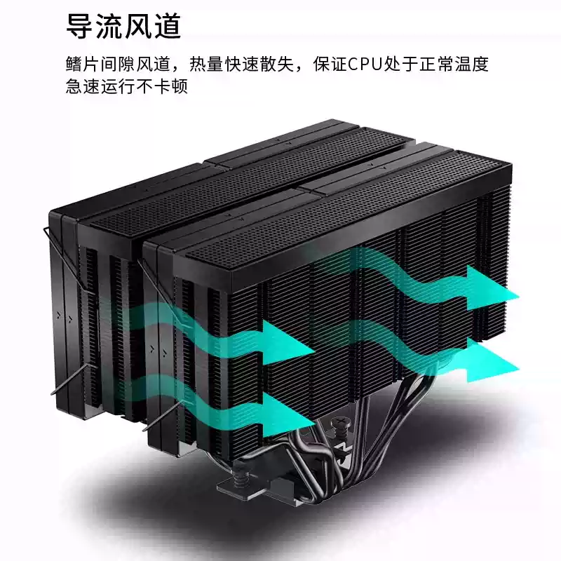 Radiator Pendingin CPU PC JF15 - Cpu Air Cooler Dual Tower 6 Heatpipe ulasan dan harga